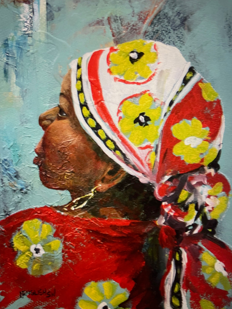 Scarf Lady 2