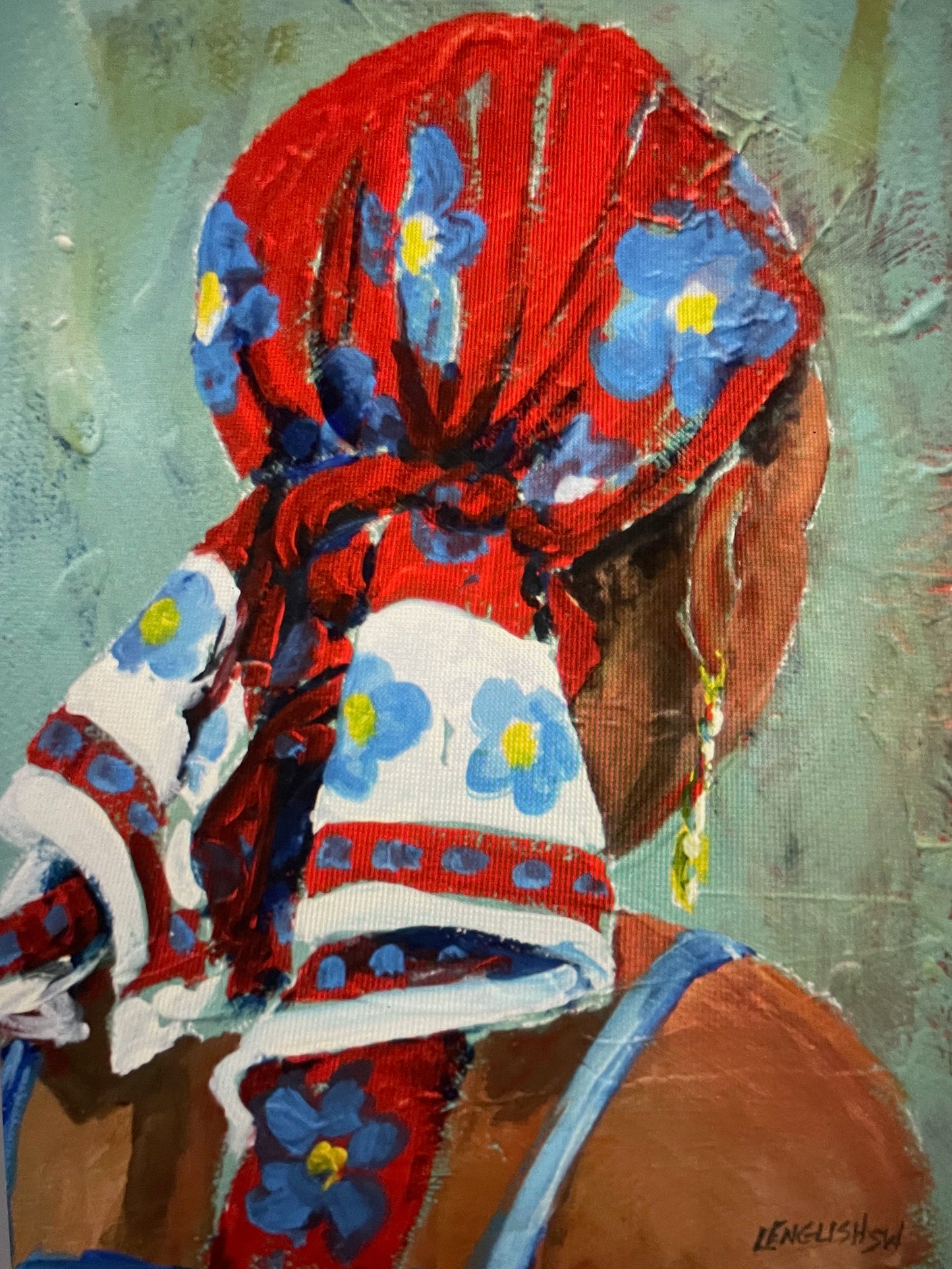 Scarf Lady 8