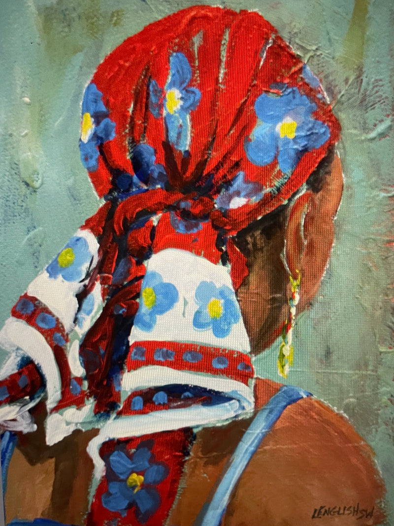 Scarf Lady 8