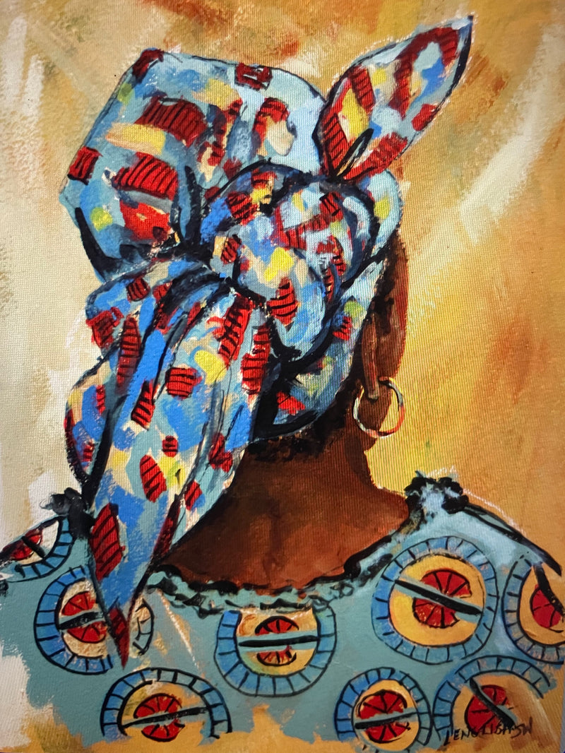 Scarf Lady 4