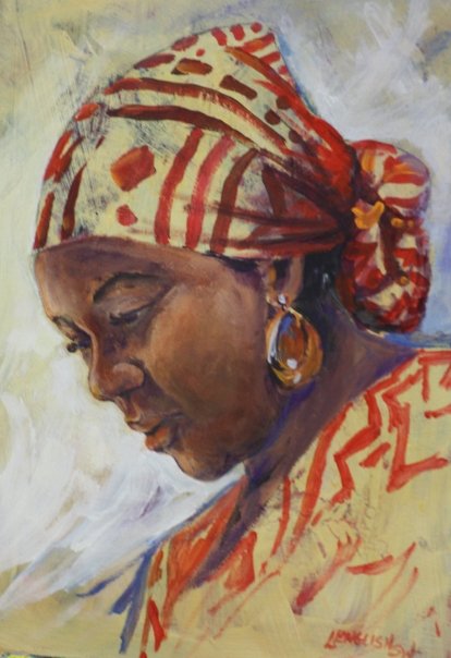 Scarf Lady 6